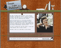 image of Susan Lynn Peterson website