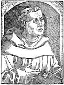 Luther as a young monk